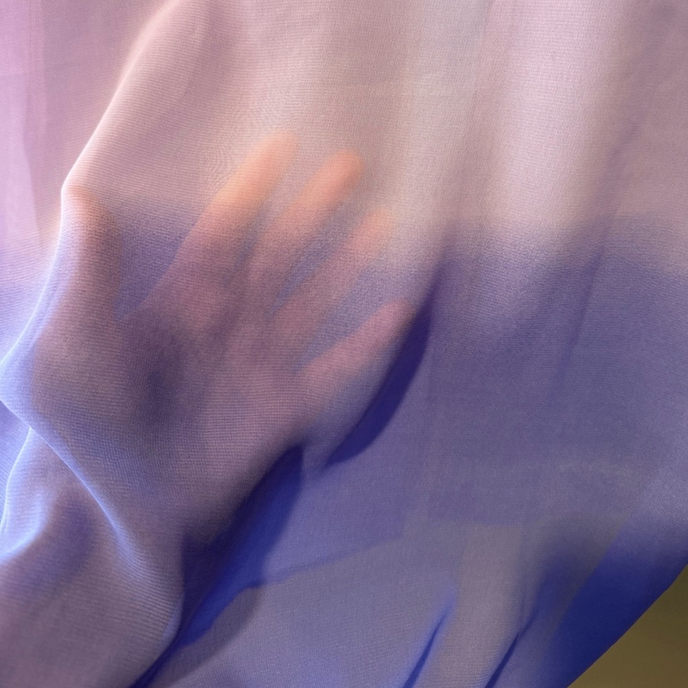 LEL Gradient Pastel Button-Up Shirt - Picture 6 of 16